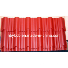 Corrugated Steel Sheet (Red)